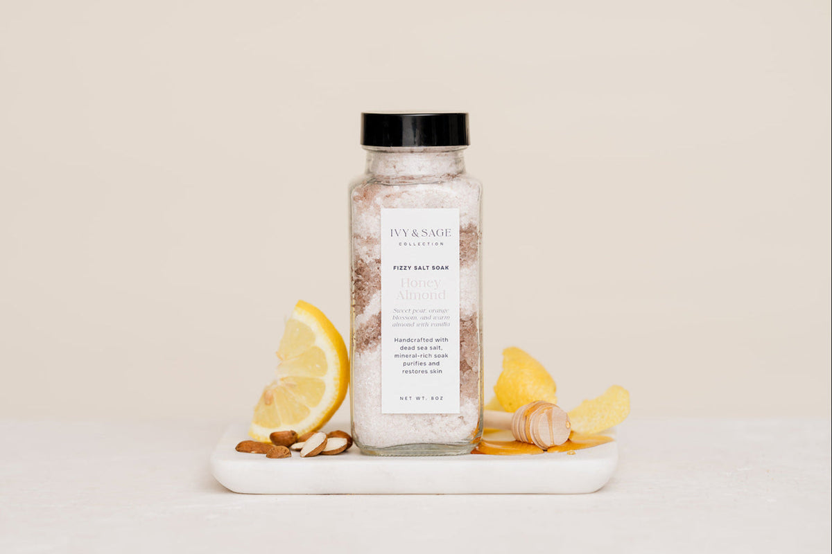 Honey & Almond: Salt Soak