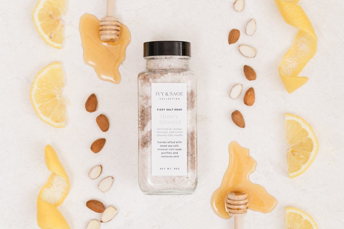 Honey & Almond: Salt Soak
