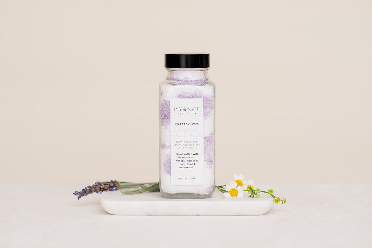 Lavender & Chamomile: Salt Soak