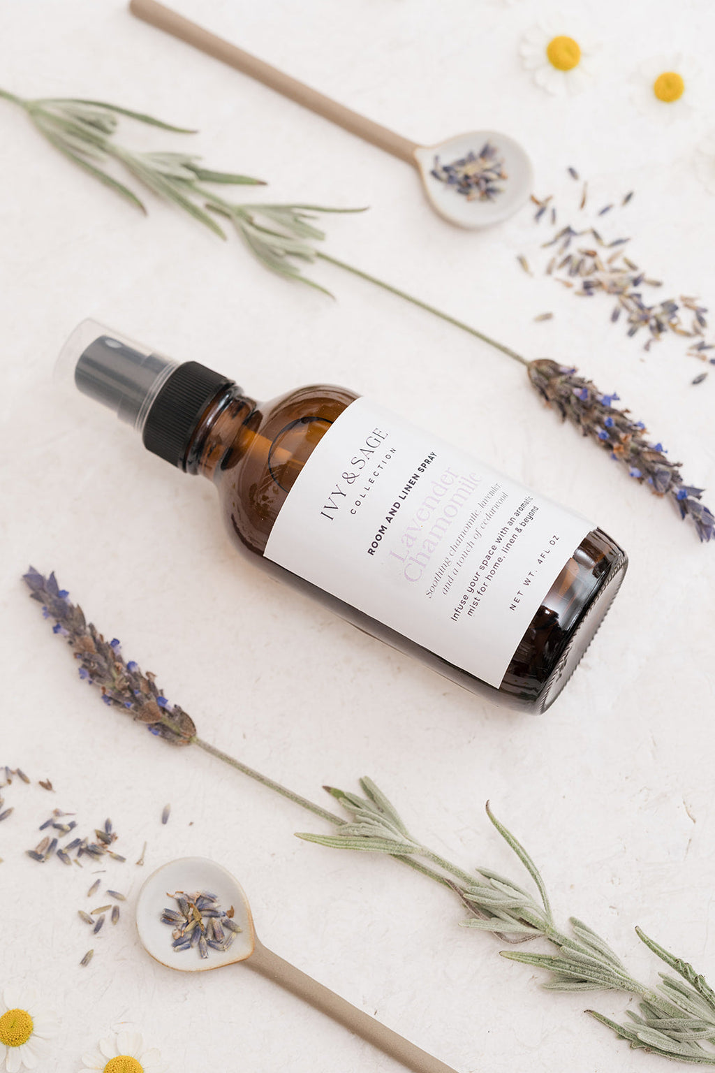 Lavender & Chamomile: Room/Linen Spray