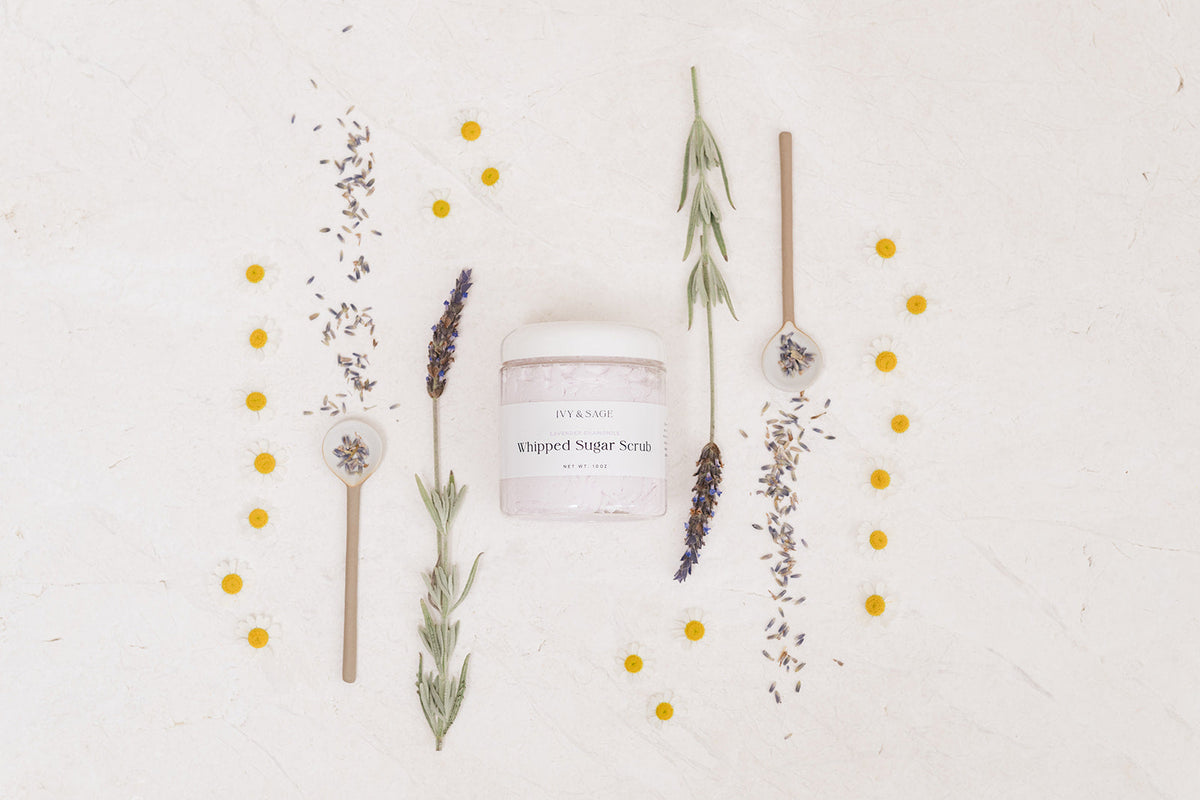 Lavender & Chamomile: Sugar Scrub