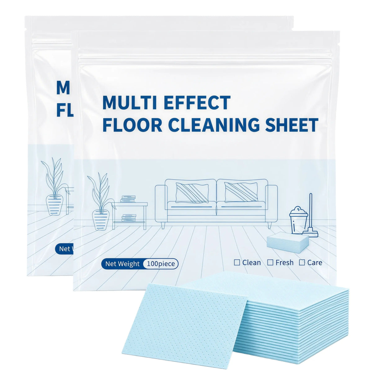 100-Piece Multi-Surface Floor Cleaning Tablets for Hardwood & Tile
